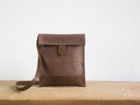 Loft design bag bőr válltáska Leder Umhängetasche leather shoulder bag