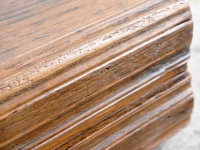 Loft design tömörfa kisasztal Massivholz-Couchtisch solid wood coffee table dohányzóasztal rönkasztal log tables Protokolltabellen ipari industrial industriell shabby chic rusty style artkraft