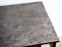 Loft design fém íróasztal Schreibtisch aus Metall Metal desk laptopasztal Laptoptisch laptop table ipari industrial industriell shabby chic rusty style artkraft