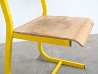 Loft design school chair Schulestuhl iskolai szék ipari industrial industiell shabby chic rusty style artkraft