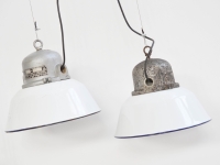 artkraft loftdesign ipari mennyezeti csarnok zománc lámpa  Emaille Lampen  fabriklampen enamel lamps industriallamps industriallight industriallighting