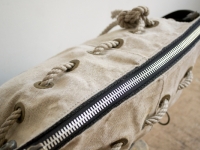 Loft design bag Válltáska eredeti pénzeszsákból Shoulder bag original money sack Schultertasche Original Geldbeutel