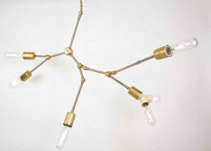 Loft design Csillár készítés Lindsey Adelman DIY chandelier Machen einen Kronleuchter