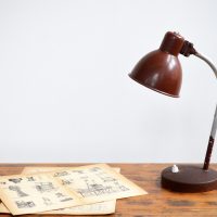 artkraft loftdesign kaiser idell lámpa asztali íróasztali antik 1940-es évek lamp table desk antique 1940s Lampe Tischlampe Schreibtischlampe Antiquität 1940er Jahre