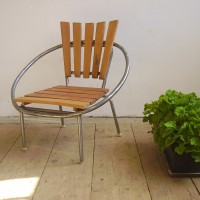 Loft design ipari kerti szék industrial garden chair industrie fabrik Gartenstuhl